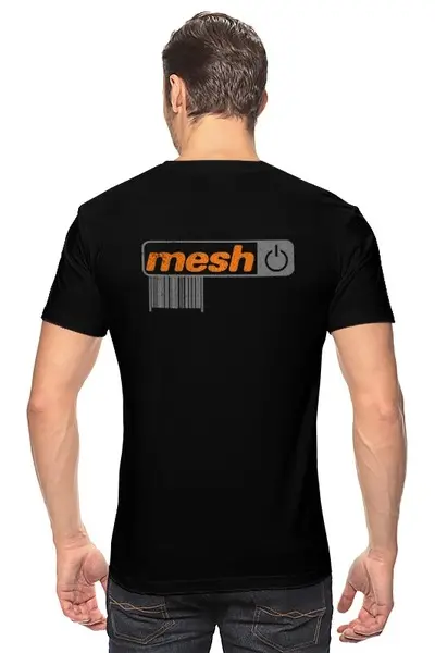 Заказать мужскую футболку в Москве. Футболка классическая Mesh / Adjust Your Set от OEX design - готовые дизайны и нанесение принтов.