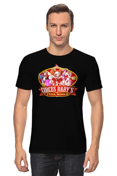 Заказать мужскую футболку в Москве. Футболка классическая ✪Five Nights at Freddy's✪ от balden - готовые дизайны и нанесение принтов.