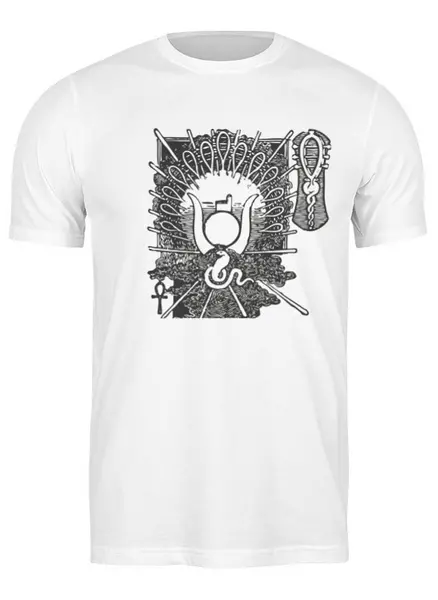 Заказать мужскую футболку в Москве. Футболка классическая Magic от oneredfoxstore@gmail.com - готовые дизайны и нанесение принтов.
