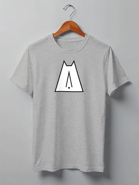 Заказать мужскую футболку в Москве. Футболка классическая Cats Here от oneredfoxstore@gmail.com - готовые дизайны и нанесение принтов.