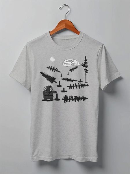 Заказать мужскую футболку в Москве. Футболка классическая Bad Bear Samurai от oneredfoxstore@gmail.com - готовые дизайны и нанесение принтов.