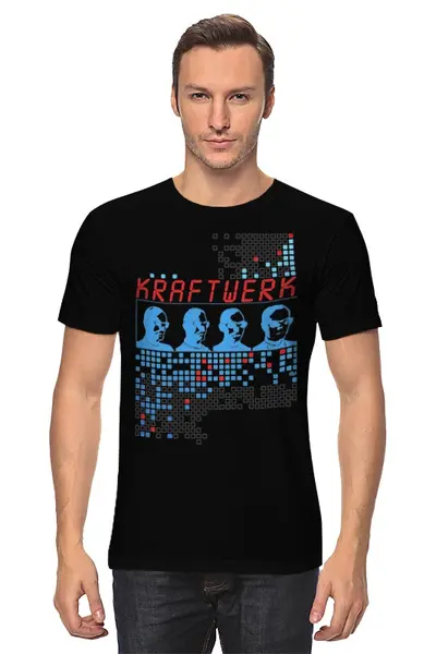 Заказать мужскую футболку в Москве. Футболка классическая Kraftwerk от OEX design - готовые дизайны и нанесение принтов.