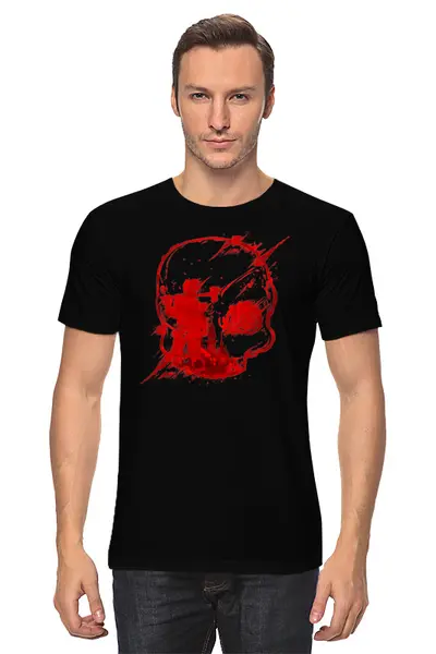 Заказать мужскую футболку в Москве. Футболка классическая Zombies от oneredfoxstore@gmail.com - готовые дизайны и нанесение принтов.
