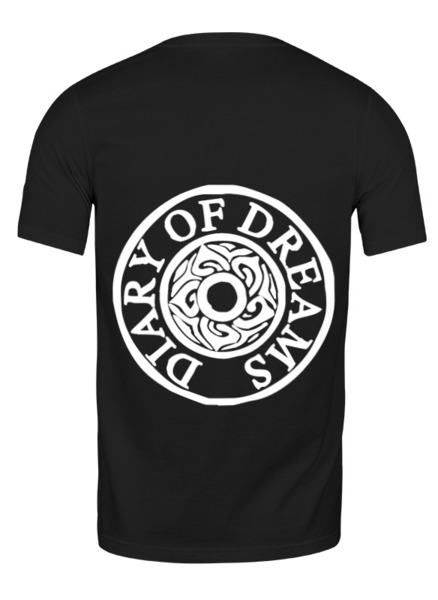 Заказать мужскую футболку в Москве. Футболка классическая Diary of Dreams / Ego:X от OEX design - готовые дизайны и нанесение принтов.