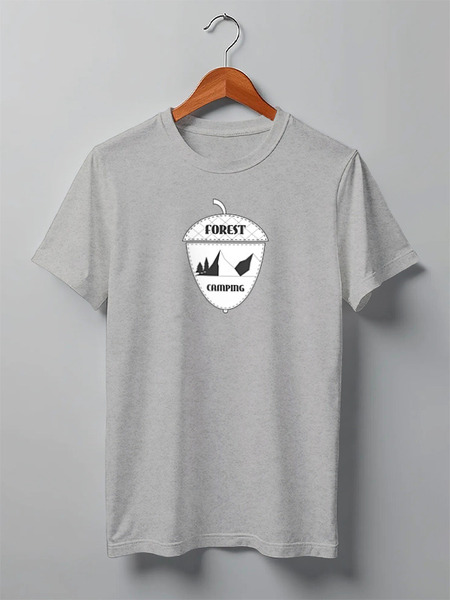 Заказать мужскую футболку в Москве. Футболка классическая Mountains от oneredfoxstore@gmail.com - готовые дизайны и нанесение принтов.