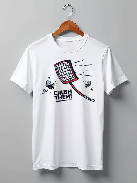 Заказать мужскую футболку в Москве. Футболка классическая Animals от oneredfoxstore@gmail.com - готовые дизайны и нанесение принтов.