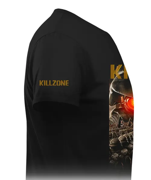 Заказать мужскую футболку в Москве. Футболка классическая KILLZONE от robus - готовые дизайны и нанесение принтов.