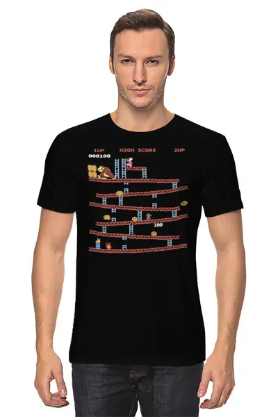 Заказать мужскую футболку в Москве. Футболка классическая Dendy от oneredfoxstore@gmail.com - готовые дизайны и нанесение принтов.