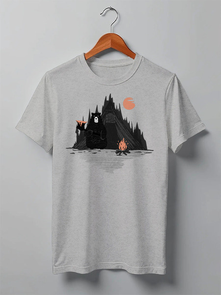 Заказать мужскую футболку в Москве. Футболка классическая Nomad от oneredfoxstore@gmail.com - готовые дизайны и нанесение принтов.
