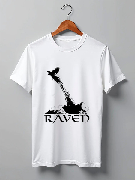 Заказать мужскую футболку в Москве. Футболка классическая Raven Brand от Raven - готовые дизайны и нанесение принтов.