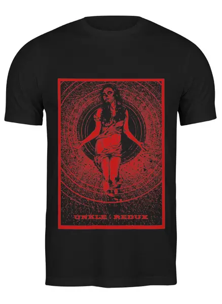 Заказать мужскую футболку в Москве. Футболка классическая UNKLE ‎/ Redux от OEX design - готовые дизайны и нанесение принтов.