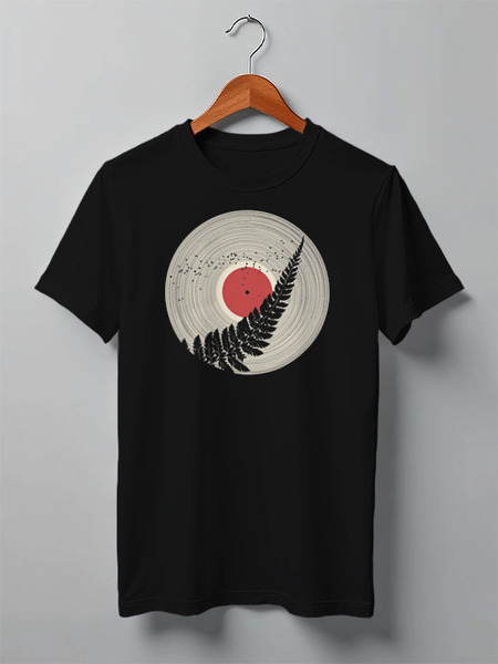 Заказать мужскую футболку в Москве. Футболка классическая Forest Vinyl от oneredfoxstore@gmail.com - готовые дизайны и нанесение принтов.