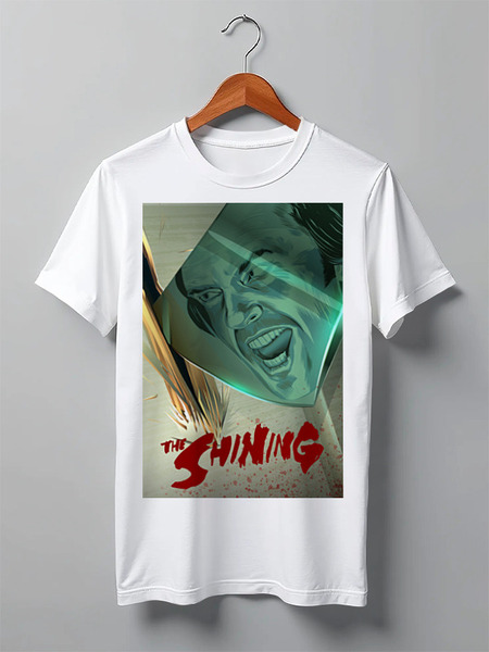 Заказать мужскую футболку в Москве. Футболка классическая Сияние / The Shining от kino.printio.ru - готовые дизайны и нанесение принтов.
