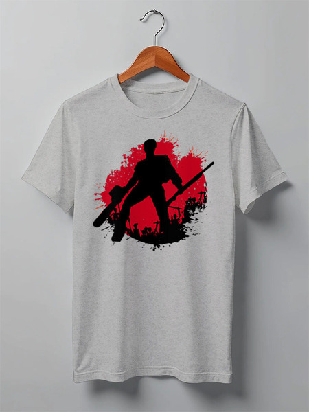Заказать мужскую футболку в Москве. Футболка классическая Zombies от oneredfoxstore@gmail.com - готовые дизайны и нанесение принтов.