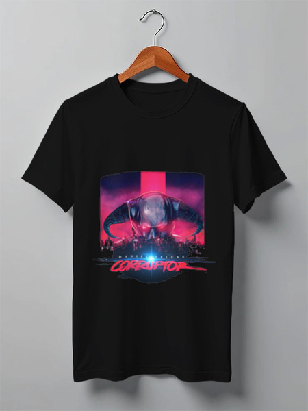 Заказать мужскую футболку в Москве. Футболка классическая Daniel Deluxe Corruptor T-Shirt  от Strabby Crabby - готовые дизайны и нанесение принтов.