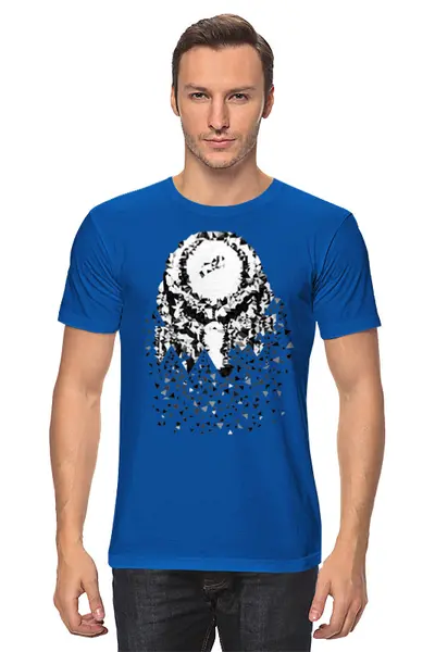Заказать мужскую футболку в Москве. Футболка классическая Aliens от oneredfoxstore@gmail.com - готовые дизайны и нанесение принтов.
