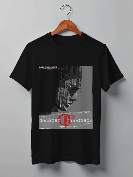 Заказать мужскую футболку в Москве. Футболка классическая Decoded Feedback / Dark Passenger от OEX design - готовые дизайны и нанесение принтов.