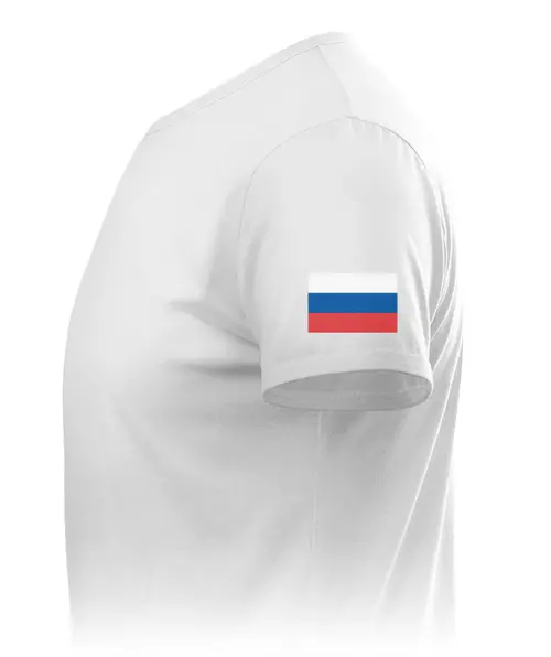 Заказать мужскую футболку в Москве. Футболка классическая Awesomatix Russia от Максим Лаверычев - готовые дизайны и нанесение принтов.