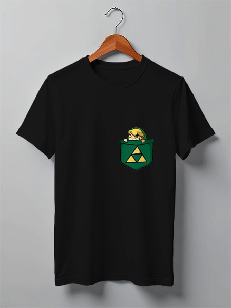 Заказать мужскую футболку в Москве. Футболка классическая The Legend of Zelda     от cherdantcev - готовые дизайны и нанесение принтов.