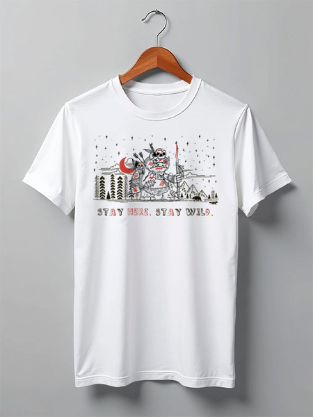 Заказать мужскую футболку в Москве. Футболка классическая Zombies от oneredfoxstore@gmail.com - готовые дизайны и нанесение принтов.