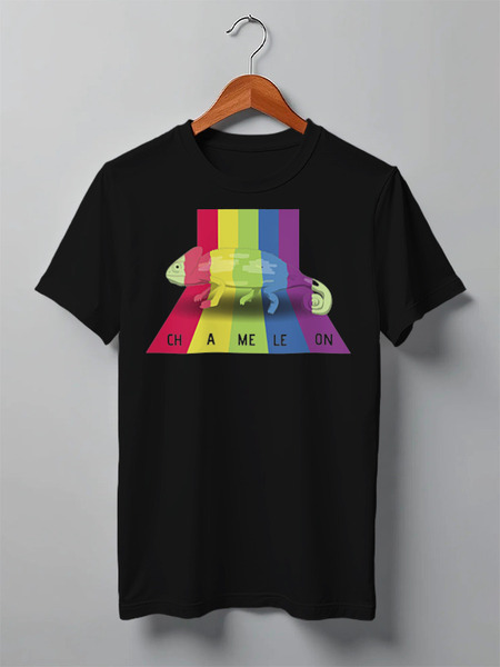 Заказать мужскую футболку в Москве. Футболка классическая Animals от oneredfoxstore@gmail.com - готовые дизайны и нанесение принтов.