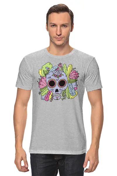 Заказать мужскую футболку в Москве. Футболка классическая Zombies от oneredfoxstore@gmail.com - готовые дизайны и нанесение принтов.