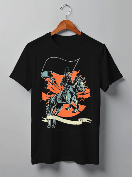 Заказать мужскую футболку в Москве. Футболка классическая Oldschool от oneredfoxstore@gmail.com - готовые дизайны и нанесение принтов.