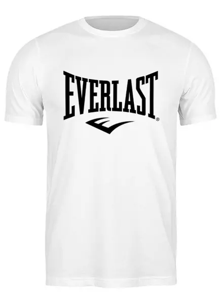Заказать мужскую футболку в Москве. Футболка классическая Everlast от Fedor - готовые дизайны и нанесение принтов.
