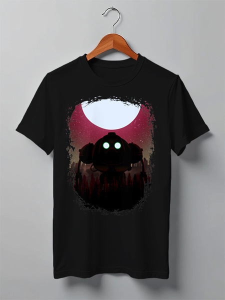 Заказать мужскую футболку в Москве. Футболка классическая Aliens от oneredfoxstore@gmail.com - готовые дизайны и нанесение принтов.