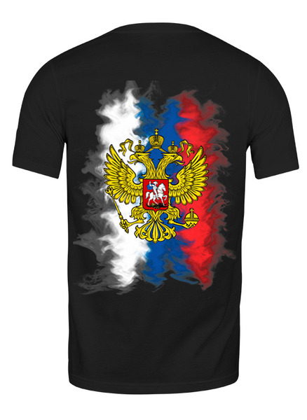 Заказать мужскую футболку в Москве. Футболка классическая Путин Патриот Страны от Leichenwagen - готовые дизайны и нанесение принтов.