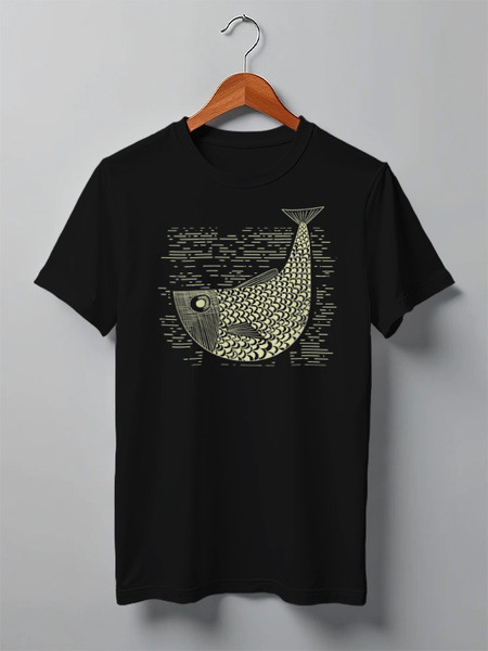 Заказать мужскую футболку в Москве. Футболка классическая Animals от oneredfoxstore@gmail.com - готовые дизайны и нанесение принтов.