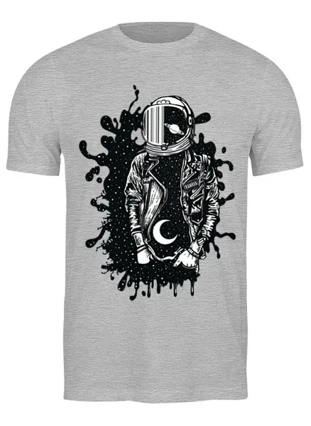Заказать мужскую футболку в Москве. Футболка классическая Oldschool от oneredfoxstore@gmail.com - готовые дизайны и нанесение принтов.