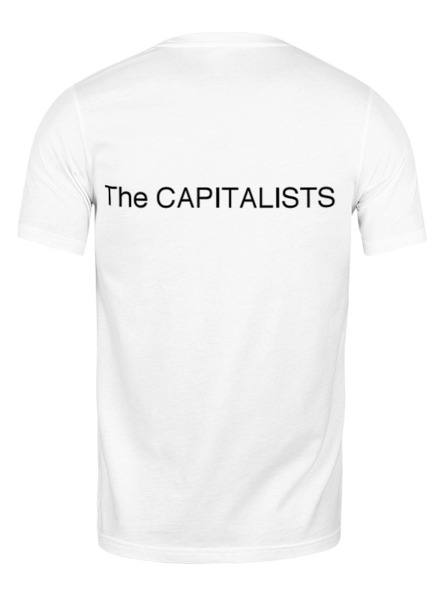 Заказать мужскую футболку в Москве. Футболка классическая Капиталист от nomadrnd@yandex.ru - готовые дизайны и нанесение принтов.