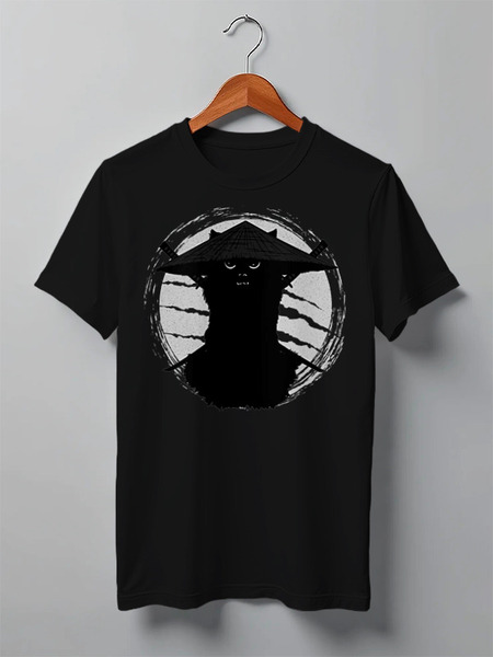 Заказать мужскую футболку в Москве. Футболка классическая Killa Ninja от oneredfoxstore@gmail.com - готовые дизайны и нанесение принтов.