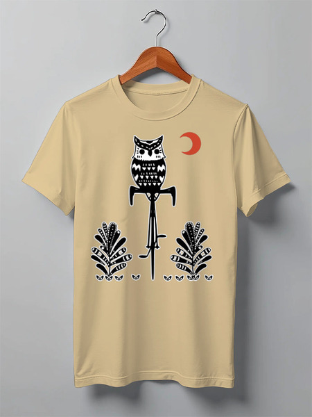 Заказать мужскую футболку в Москве. Футболка классическая Boho Animals от oneredfoxstore@gmail.com - готовые дизайны и нанесение принтов.