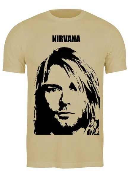 Заказать мужскую футболку в Москве. Футболка классическая Nirvana от tito - готовые дизайны и нанесение принтов.