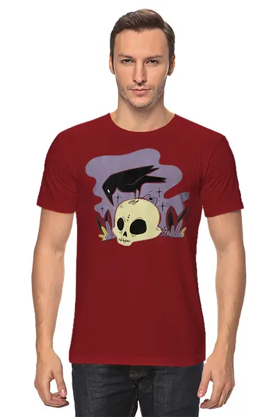 Заказать мужскую футболку в Москве. Футболка классическая Zombies от oneredfoxstore@gmail.com - готовые дизайны и нанесение принтов.
