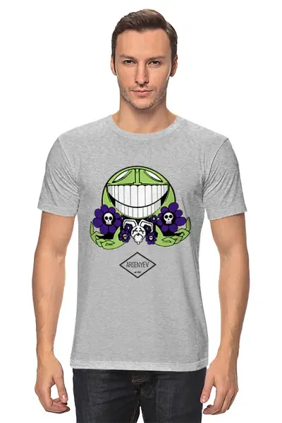 Заказать мужскую футболку в Москве. Футболка классическая Psy art ARSB от ARSBOYZ BRAND - готовые дизайны и нанесение принтов.