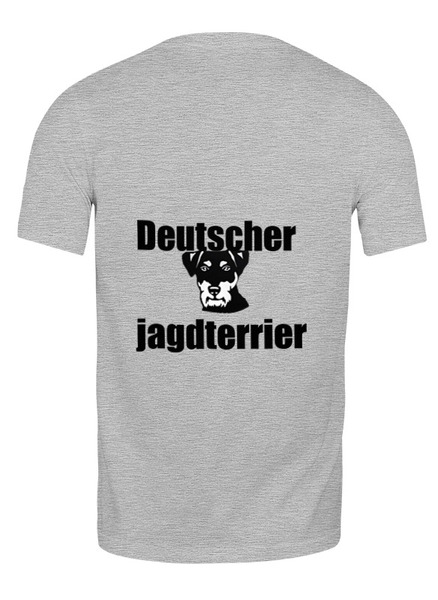 Заказать мужскую футболку в Москве. Футболка классическая Original Jagdterrier от Александр - готовые дизайны и нанесение принтов.