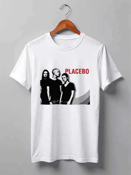 Заказать мужскую футболку в Москве. Футболка классическая Placebo от Fedor - готовые дизайны и нанесение принтов.