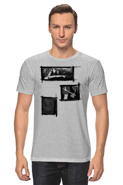 Заказать мужскую футболку в Москве. Футболка классическая Wild Soul от oneredfoxstore@gmail.com - готовые дизайны и нанесение принтов.