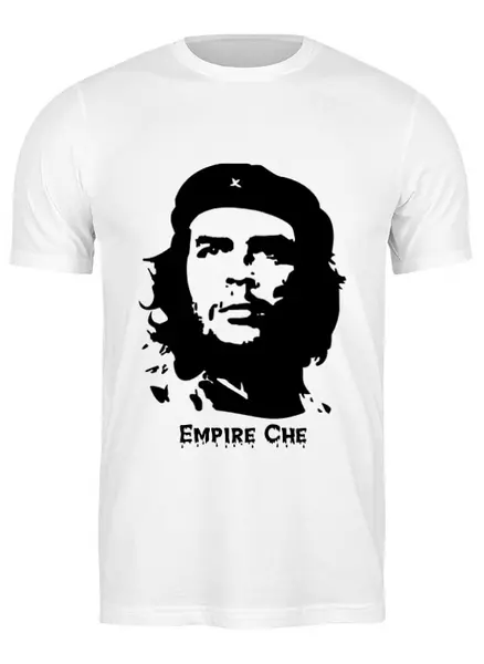 Заказать мужскую футболку в Москве. Футболка классическая Empire Che от Танюшка Черевкова - готовые дизайны и нанесение принтов.