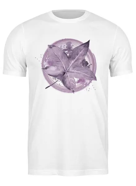 Заказать мужскую футболку в Москве. Футболка классическая Maple от oneredfoxstore@gmail.com - готовые дизайны и нанесение принтов.