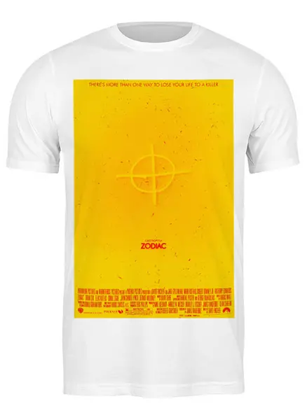 Заказать мужскую футболку в Москве. Футболка классическая Зодиак / Zodiac от kino.printio.ru - готовые дизайны и нанесение принтов.