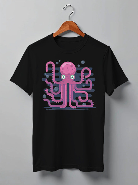Заказать мужскую футболку в Москве. Футболка классическая Animals от oneredfoxstore@gmail.com - готовые дизайны и нанесение принтов.