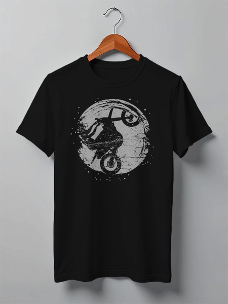Заказать мужскую футболку в Москве. Футболка классическая Rider от oneredfoxstore@gmail.com - готовые дизайны и нанесение принтов.