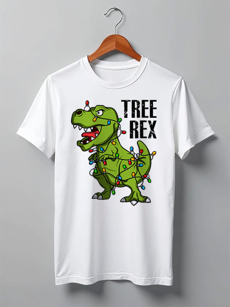 Заказать мужскую футболку в Москве. Футболка классическая ✪ TREE REX ✪ от balden - готовые дизайны и нанесение принтов.