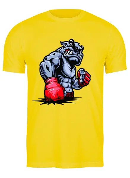Заказать мужскую футболку в Москве. Футболка классическая ☯BoxDog☯ от balden - готовые дизайны и нанесение принтов.