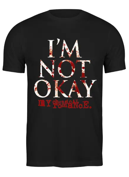 Заказать мужскую футболку в Москве. Футболка классическая My Chemical Romance от geekbox - готовые дизайны и нанесение принтов.