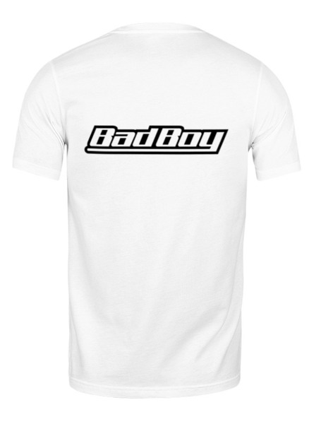 Заказать мужскую футболку в Москве. Футболка классическая Bad Boy(две стороны) от DESIGNER   - готовые дизайны и нанесение принтов.